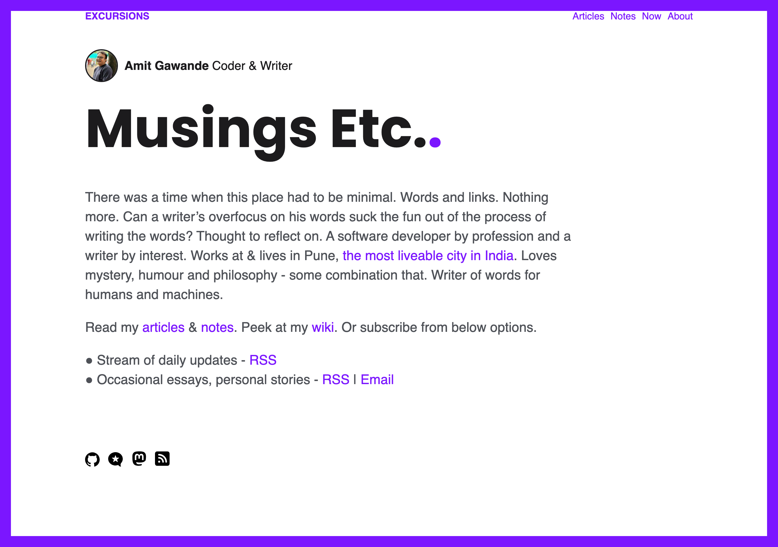 Musings Etc. on Micro.blog